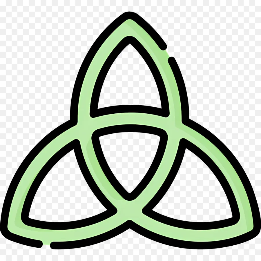 Symbole De La Trinité，Triquetra PNG