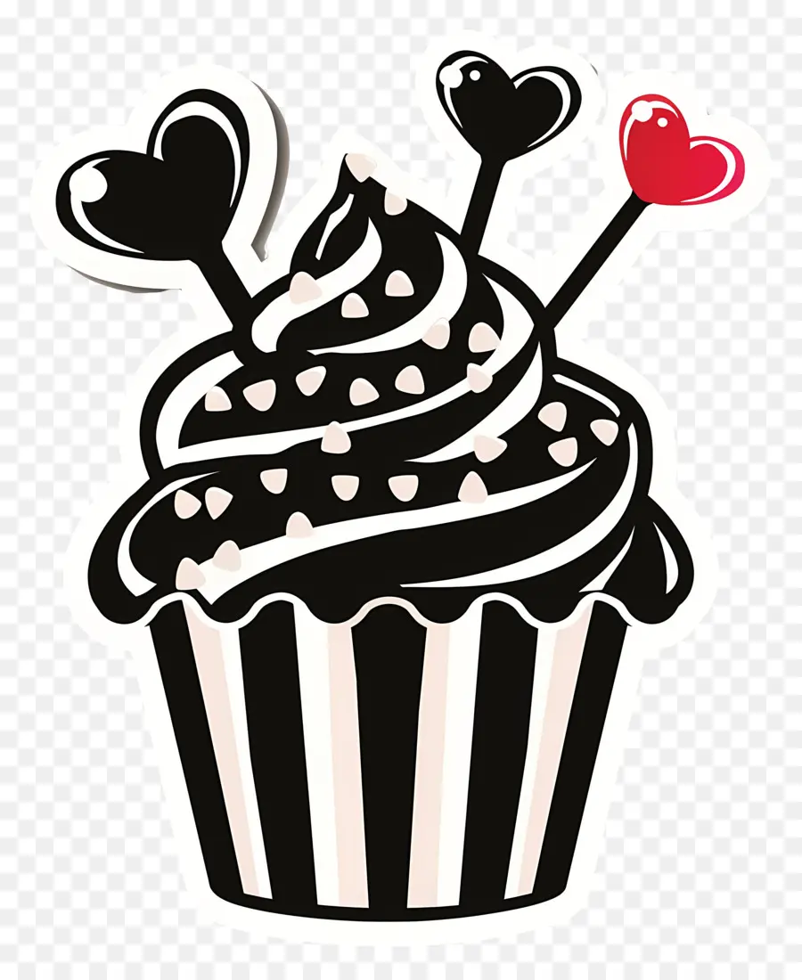 Aperçu Du Petit Gâteau，Cupcake Décoratif PNG