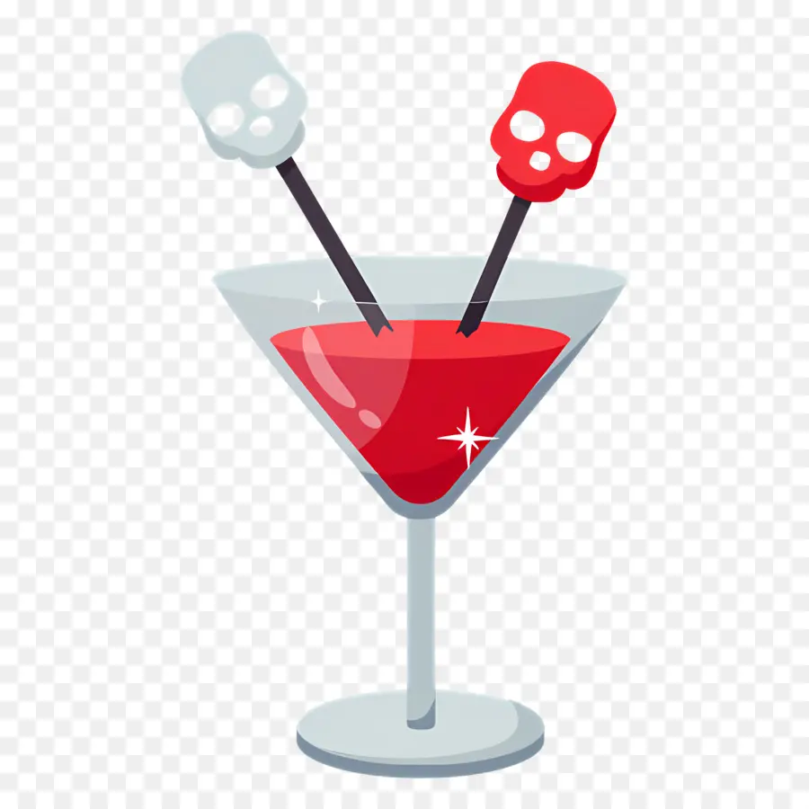 Cocktail D'halloween，Cocktail Rouge PNG