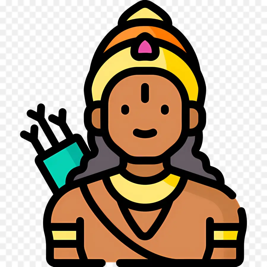 Rama，Guerrier Avec Des Flèches PNG