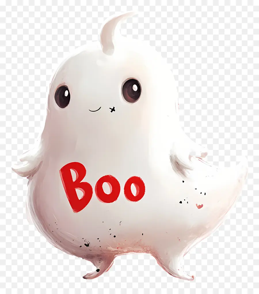 Bouh D'halloween，Fantôme Mignon PNG