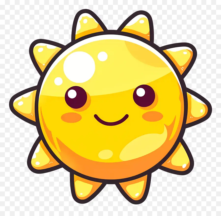 Soleil Kawaii，Soleil Mignon PNG