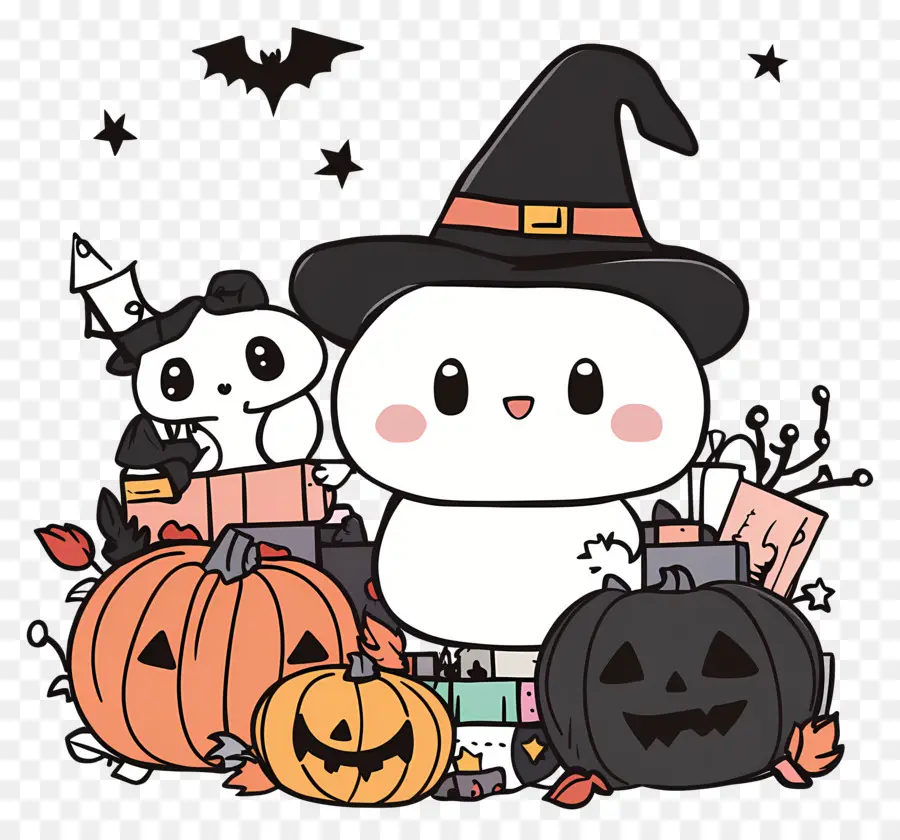 Nuit D'halloween，Personnages Mignons D'halloween PNG