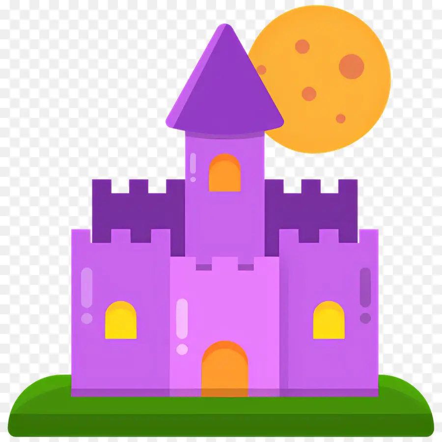 Château D'halloween，Château PNG