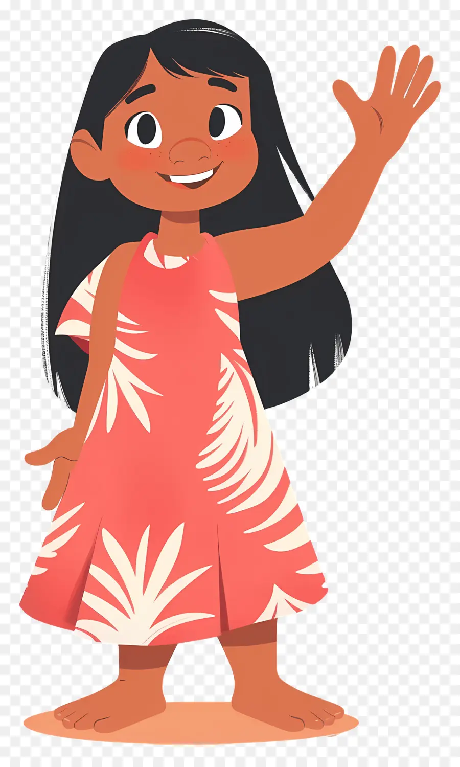 Personnage De Lilo，Fille De Dessin Animé PNG