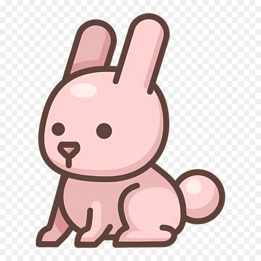 Lapin De Dessin Animé，Lapin Mignon PNG