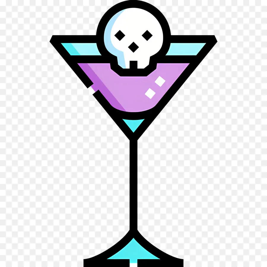 Cocktail D'halloween，Cocktail De Crâne PNG