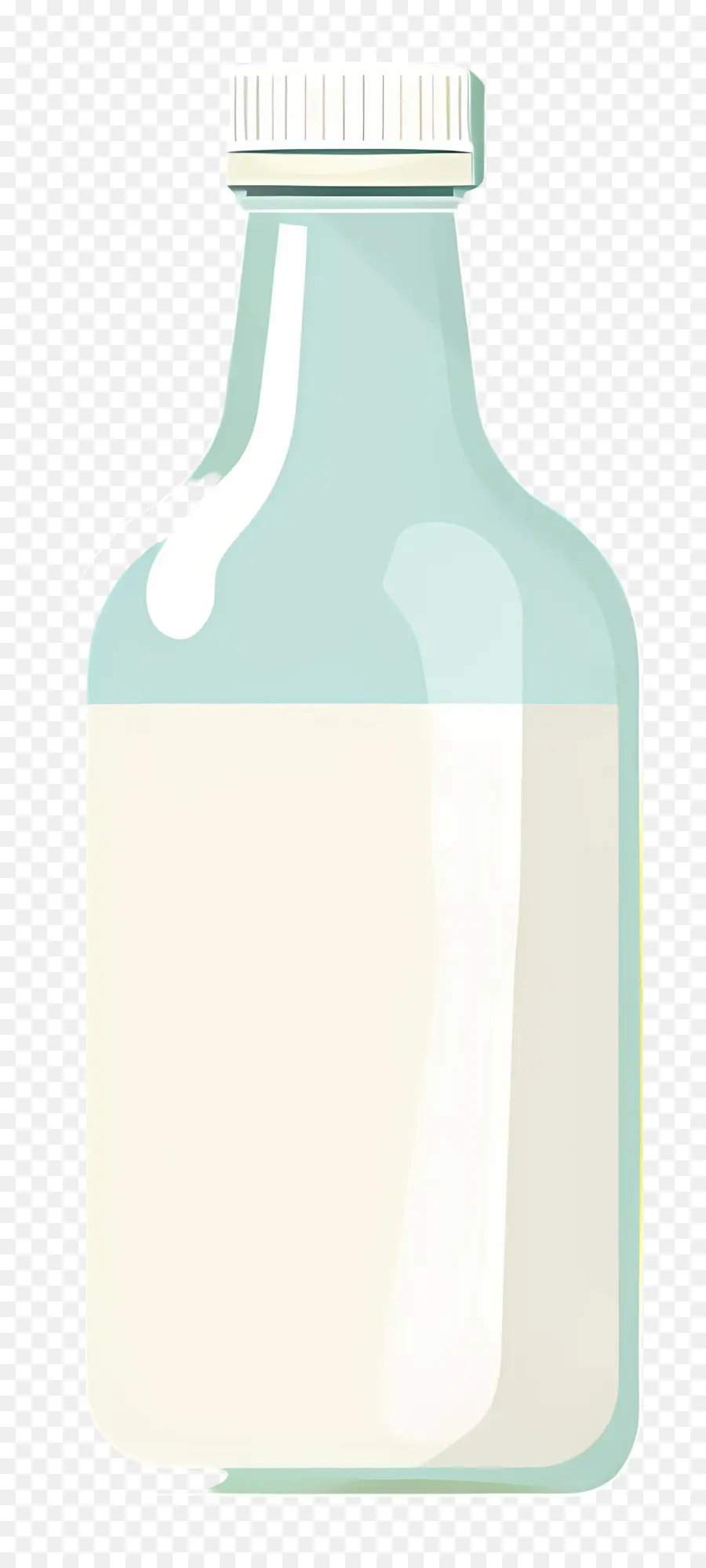 Bouteille De Lait，Verre PNG