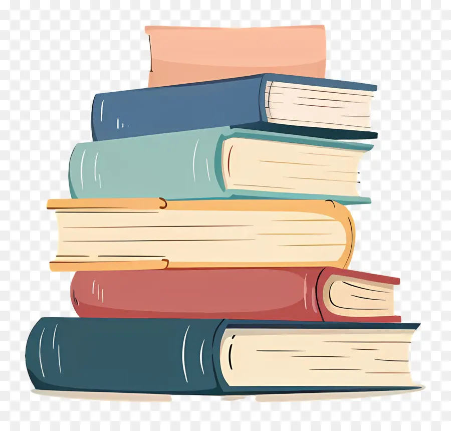 Logo Du Livre，Pile De Livres PNG