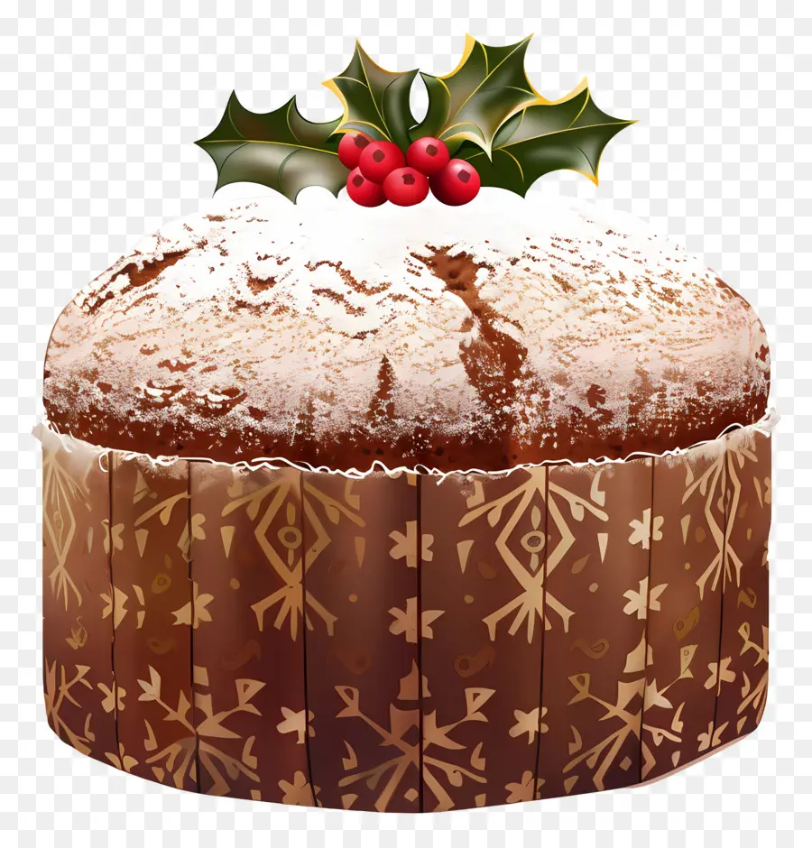 Panettone，Gâteau De Noël PNG