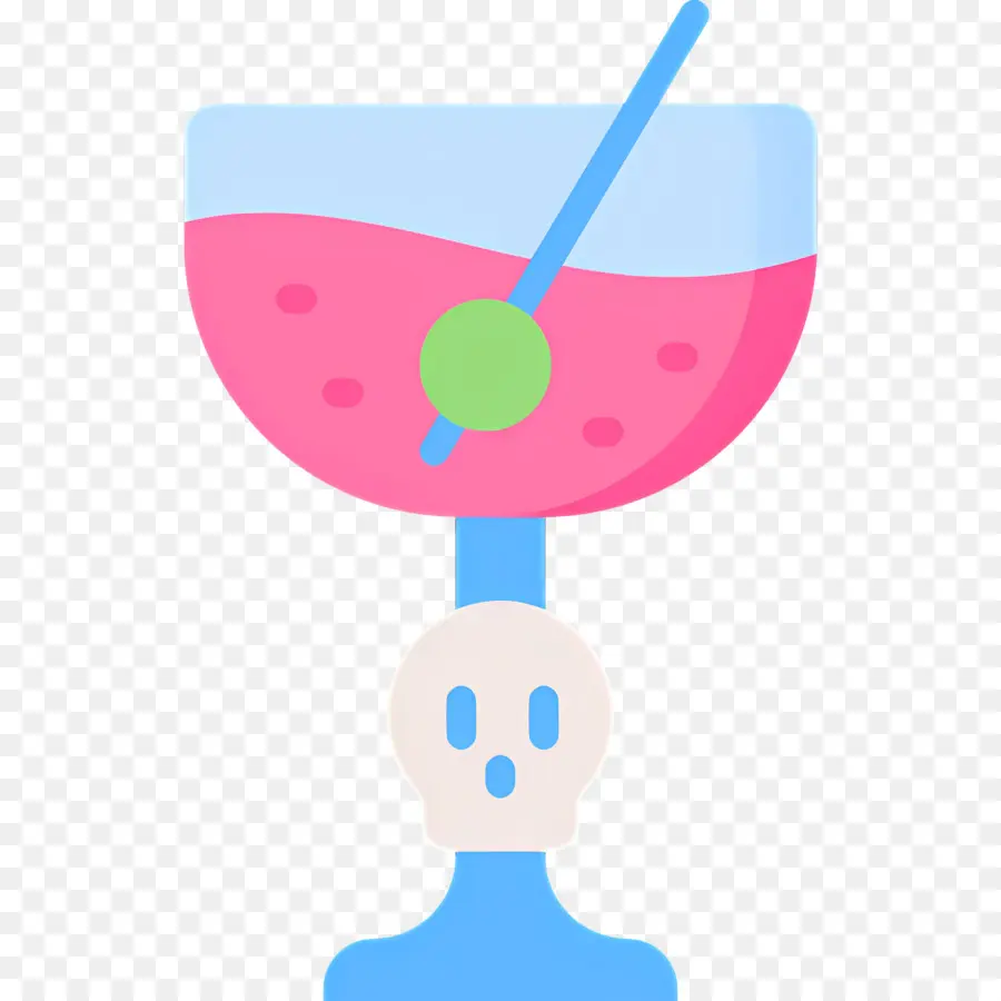 Cocktail D'halloween，Boisson Rose PNG