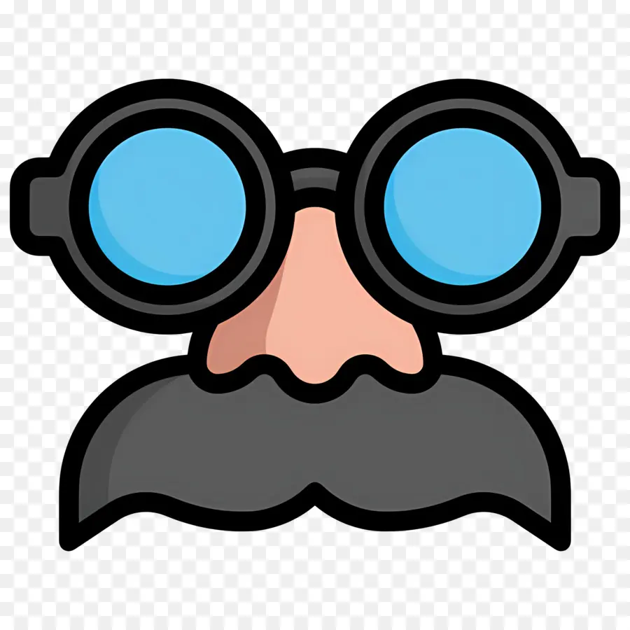 Moustache，Lunettes De Déguisement PNG