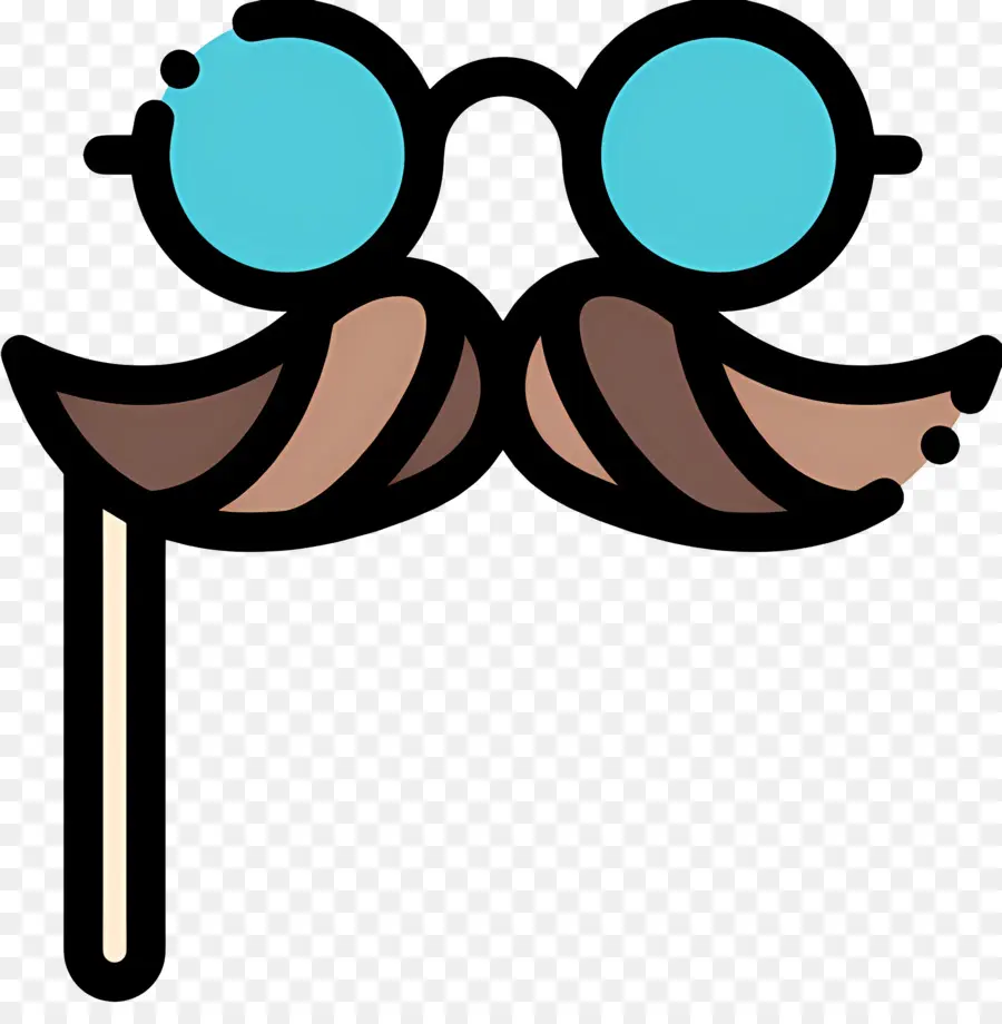 Moustache，Lunettes Avec Moustache PNG