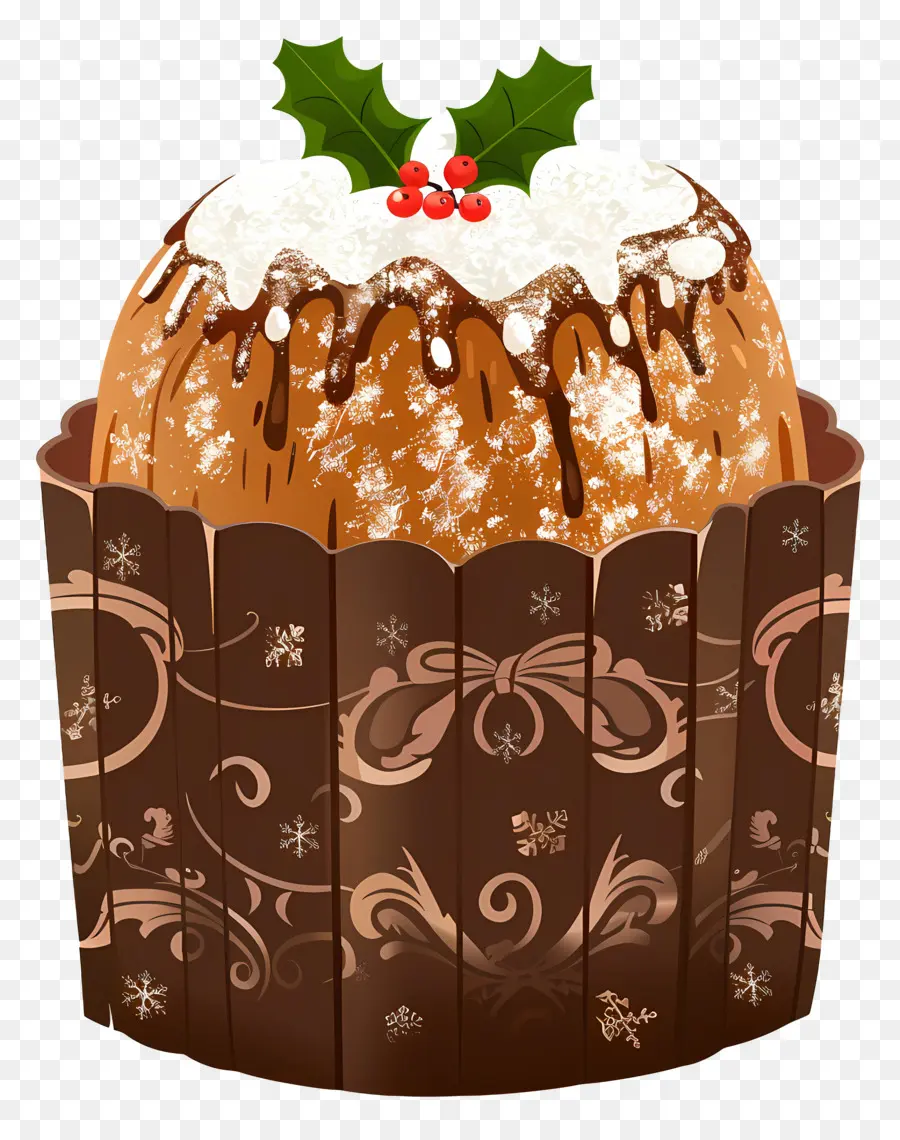 Panettone，Pudding De Noël PNG