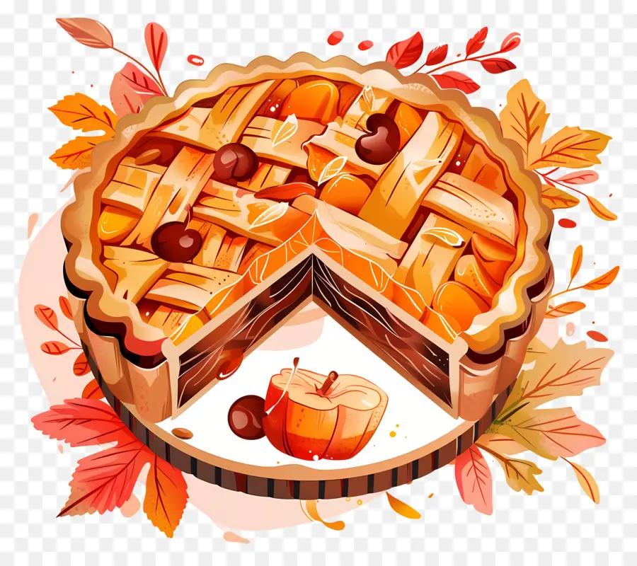 Tarte De Thanksgiving，Tarte Aux Fruits PNG