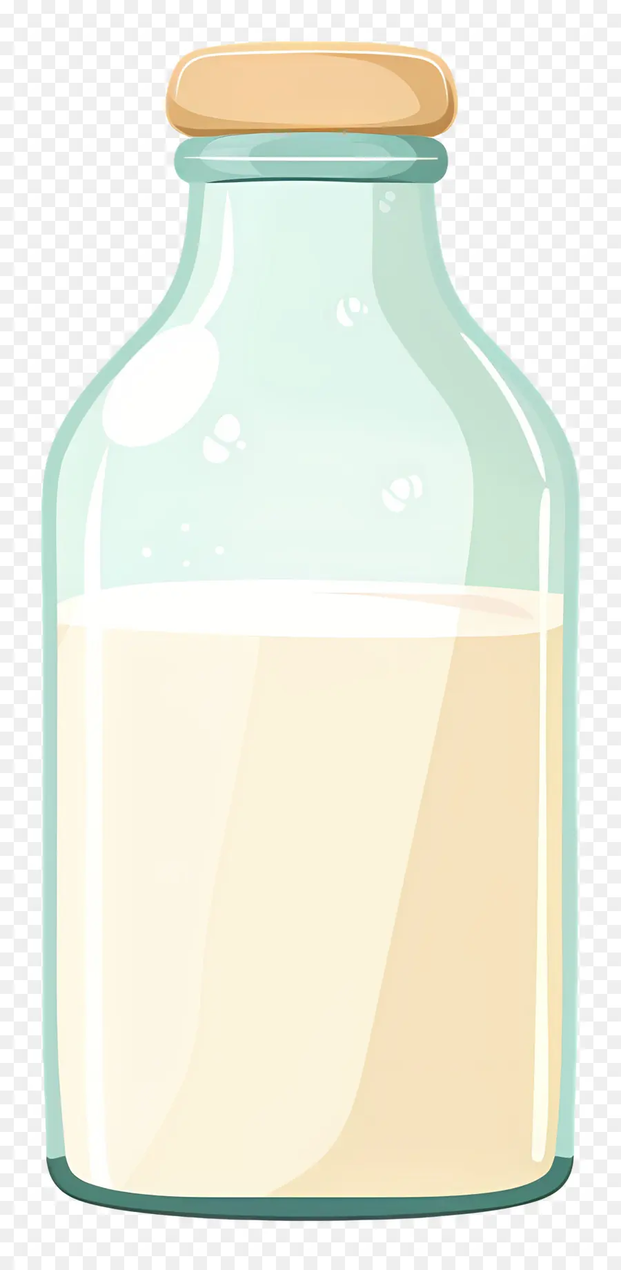 Bouteille De Lait，Verre PNG