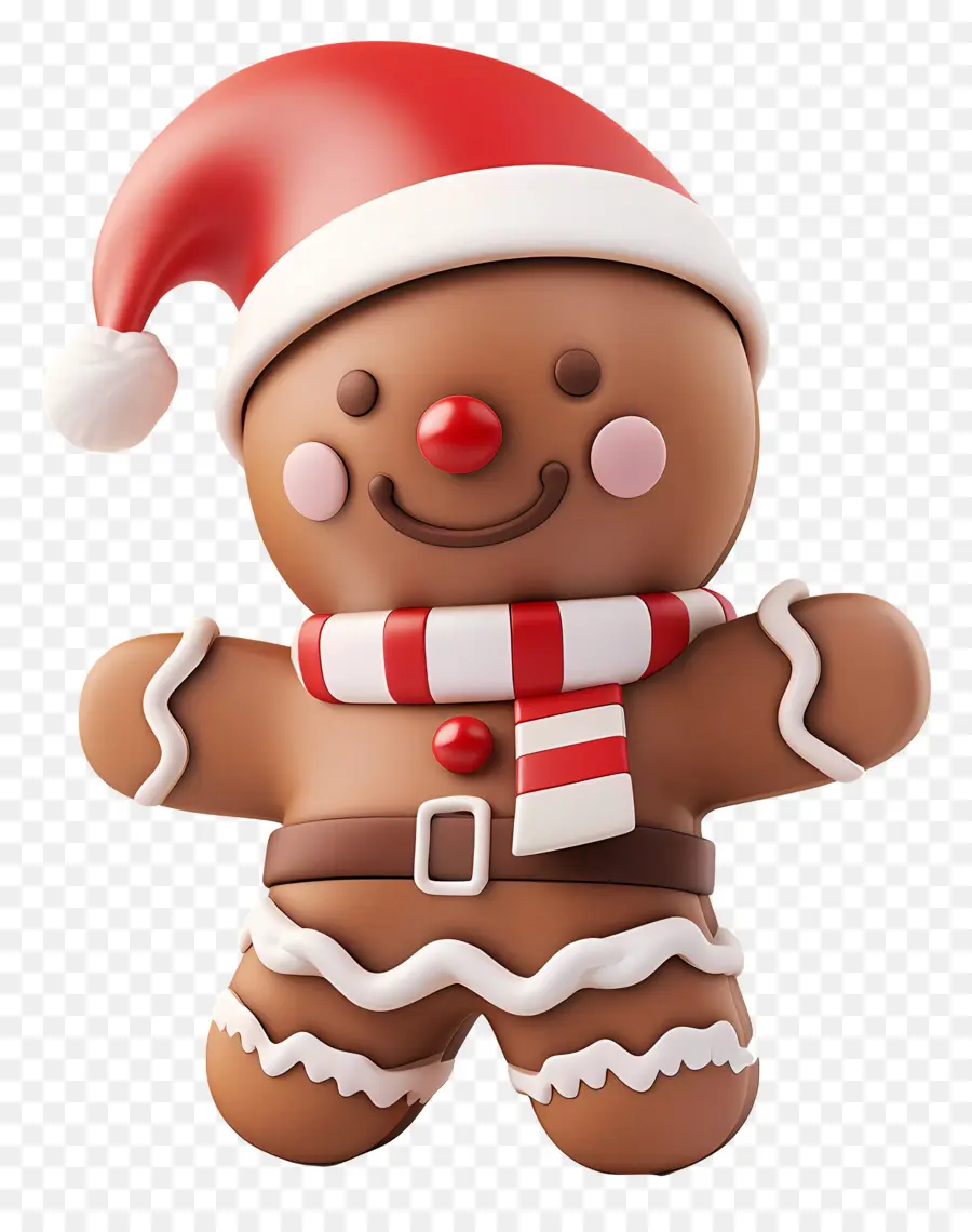 Bonhomme En Pain D'épice，Bonhomme En Pain D'épice De Noël PNG