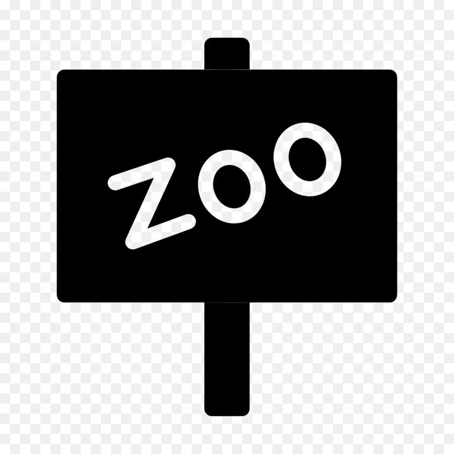 Zoo，Panneau De Zoo PNG