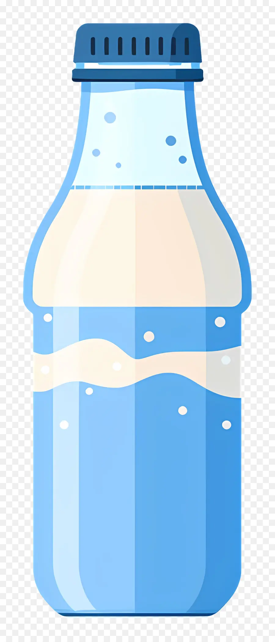 Bouteille De Lait，Bouteille Bleue PNG