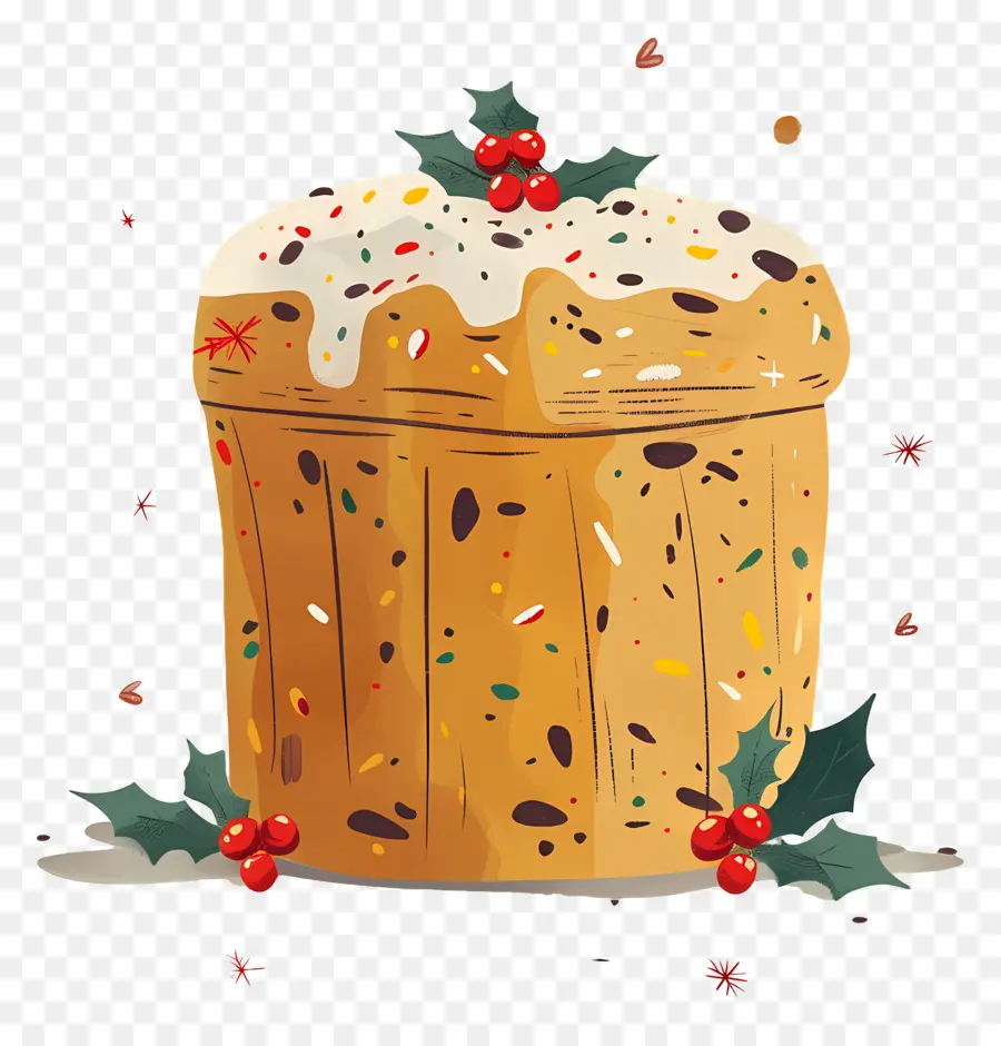 Panettone，Noël PNG