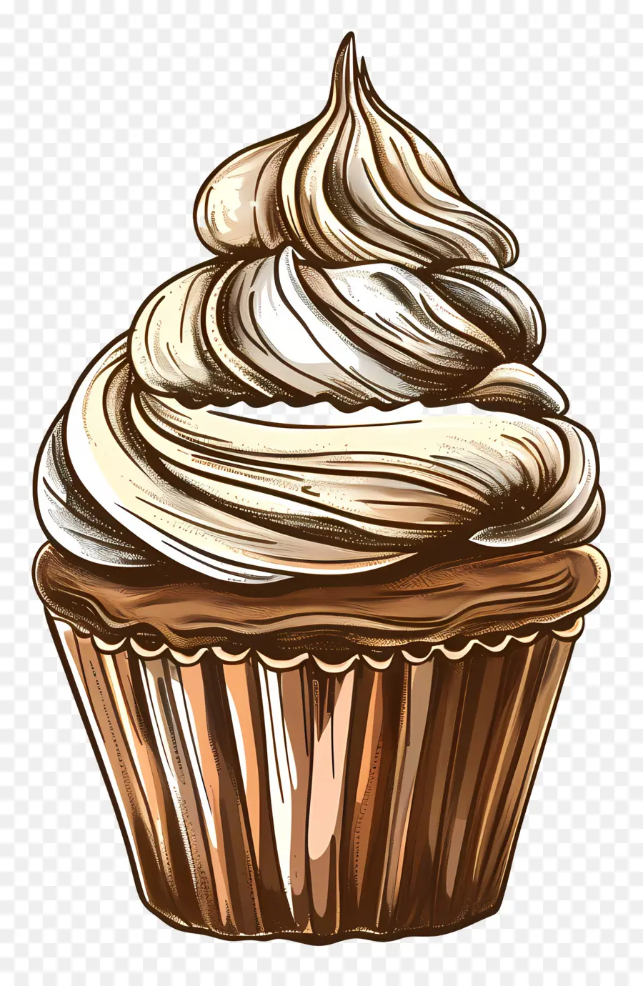 Cupcake Millésime，Petit Gâteau PNG