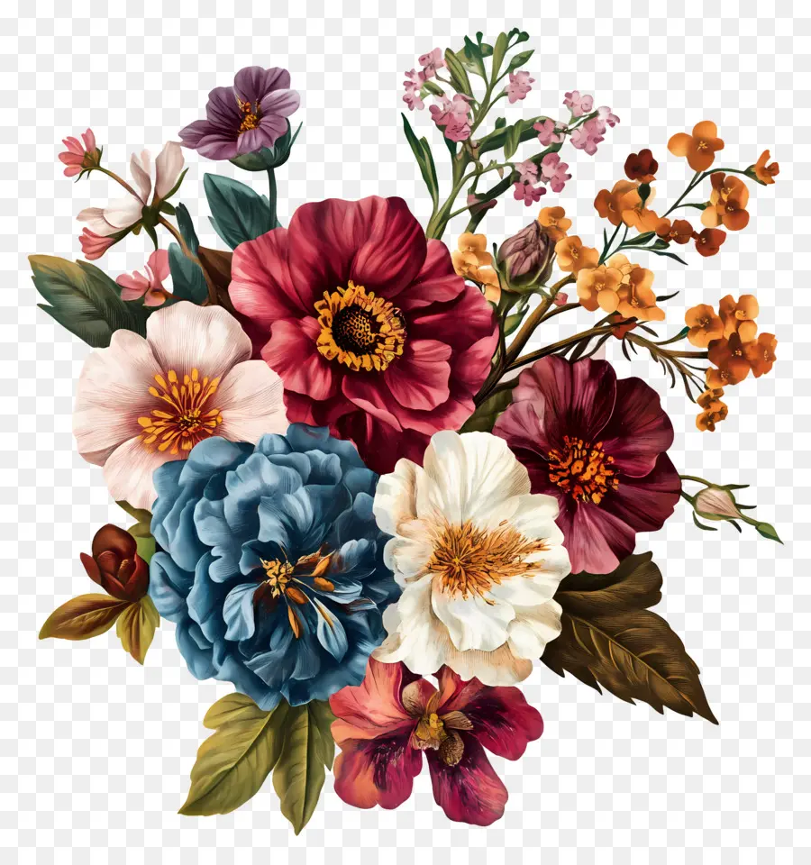 Fleurs De Mariage，Bouquet PNG