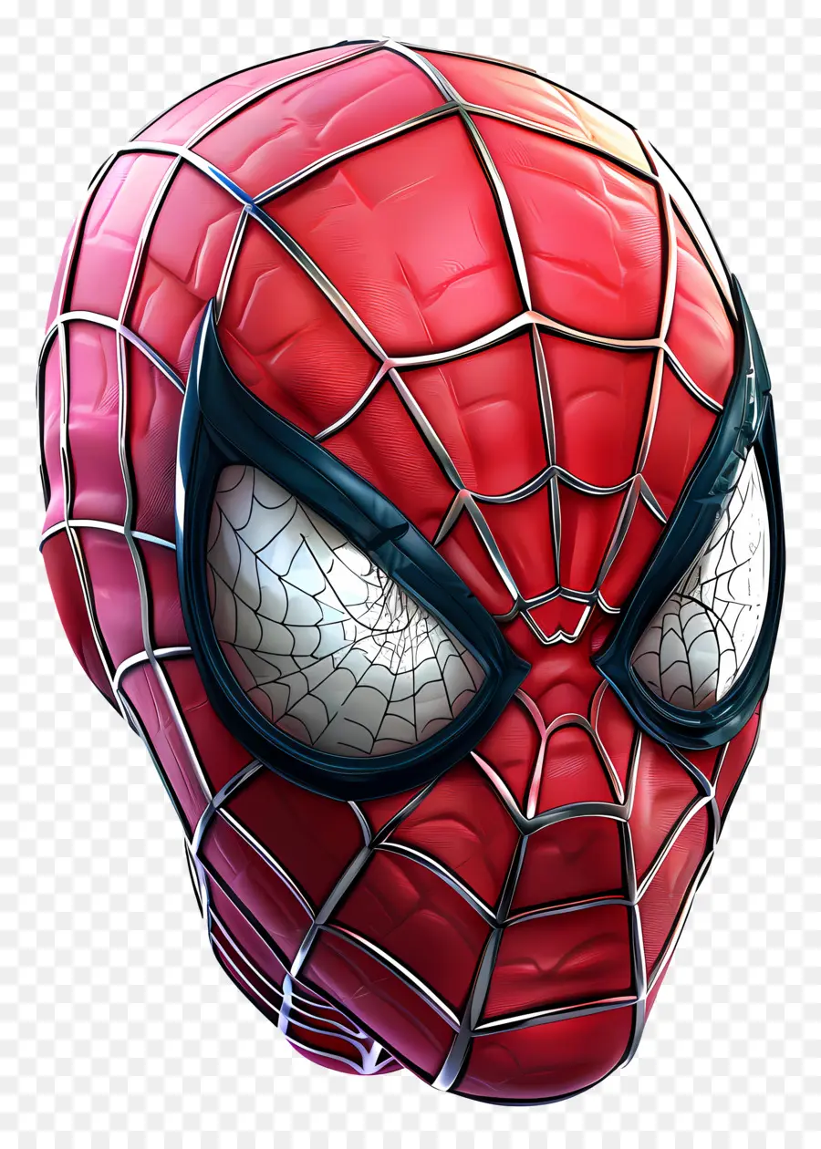 Visage De Spiderman，Masque Spider Man PNG