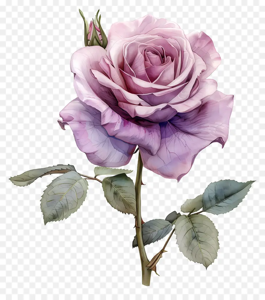 Aquarelle Rose，Roses Roses PNG