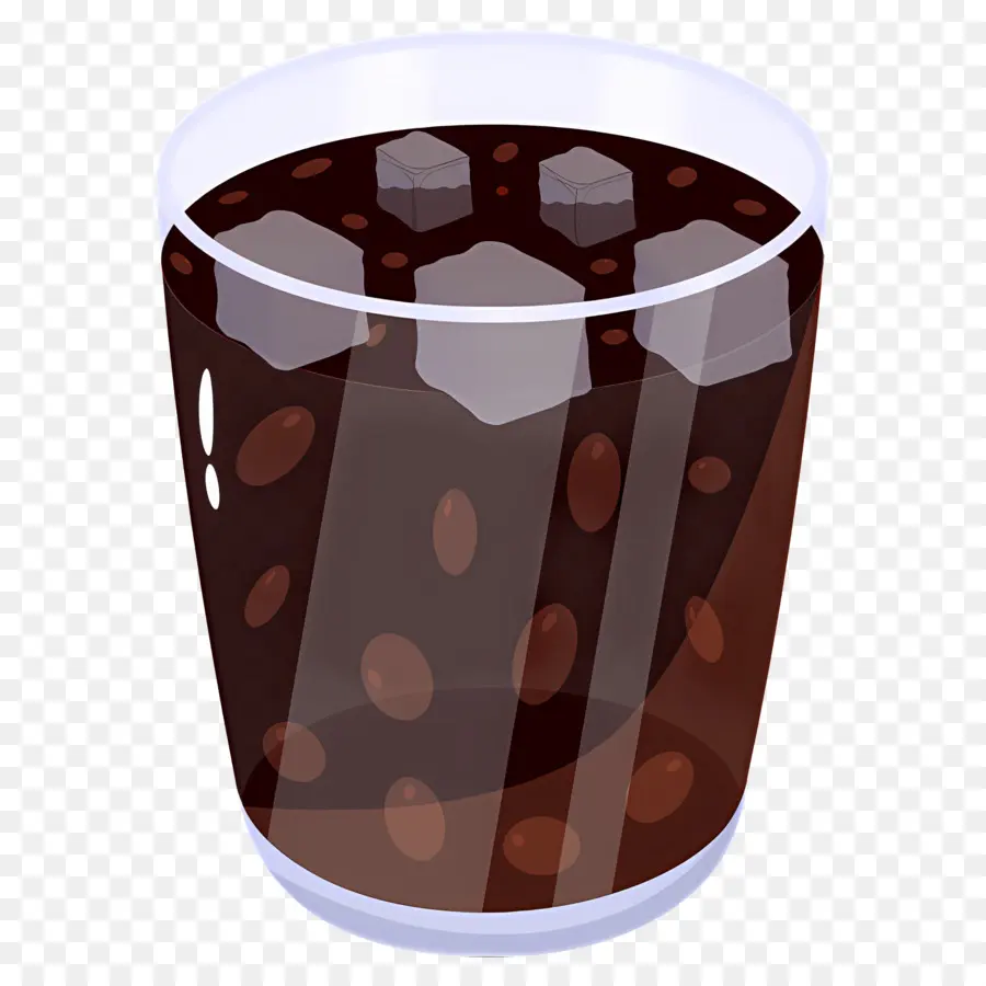 Café Froid，Verre De Soude PNG