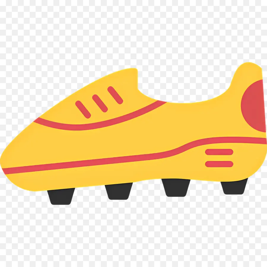 Chaussures De Football，Chaussure De Football Jaune PNG