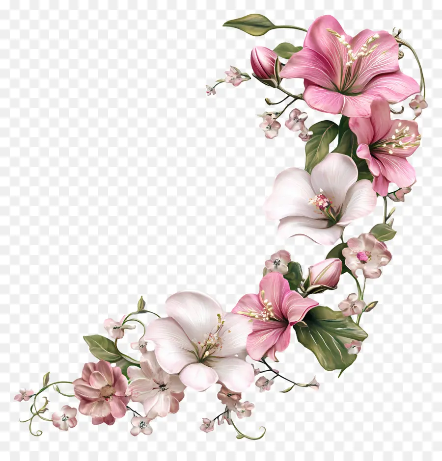 Fleurs De Mariage，Fleurs Roses PNG