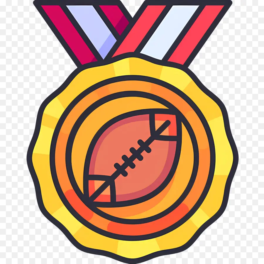 Club De Football，Médaille De Football PNG