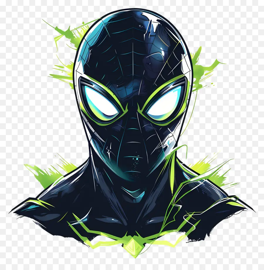 Visage De Spiderman，Masque D'araignée PNG