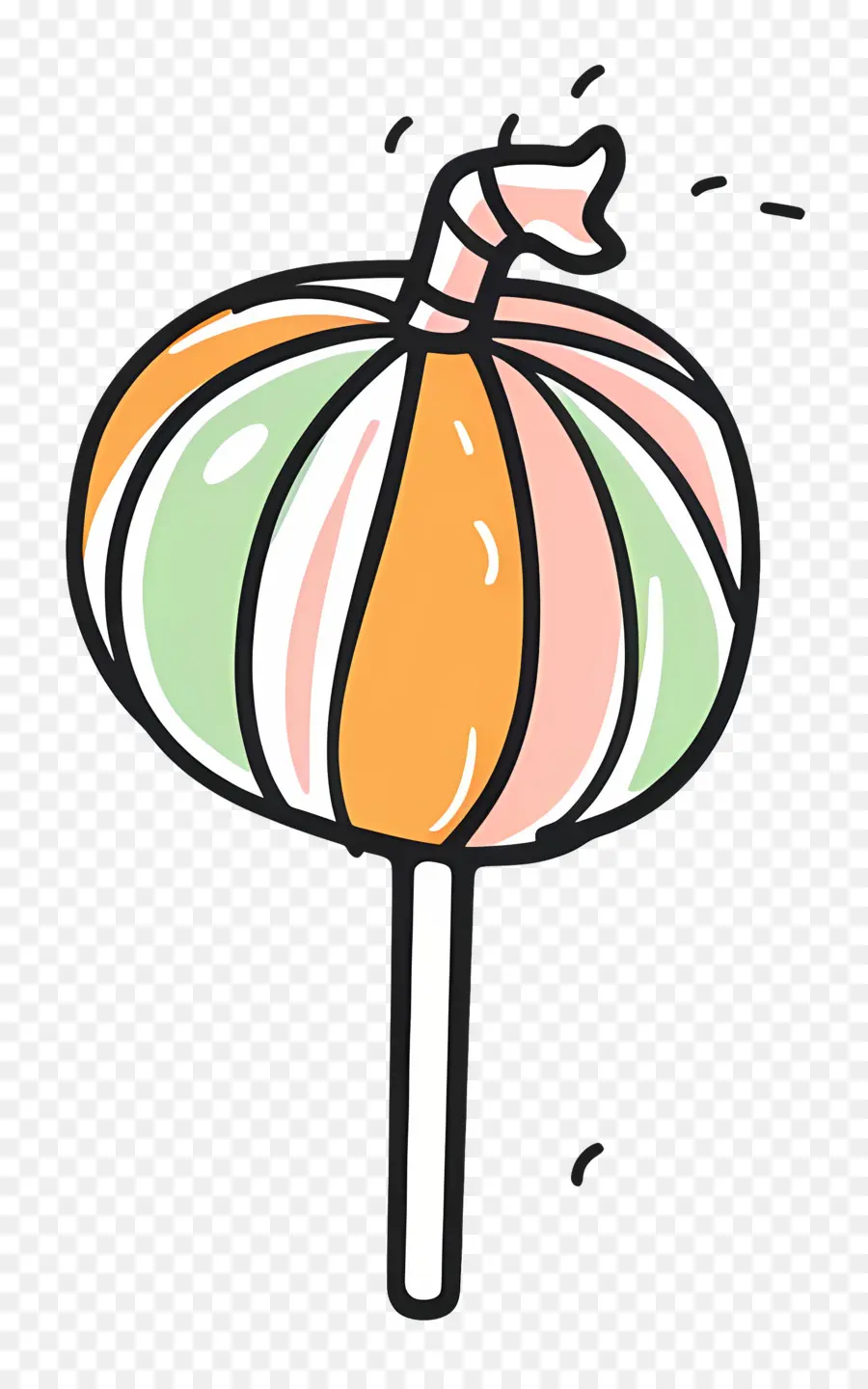 Bonbons D'halloween，Sucette PNG