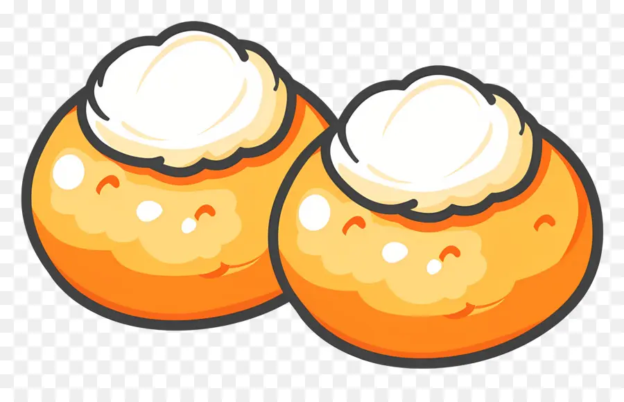 Biscuits，Choux à La Crème PNG