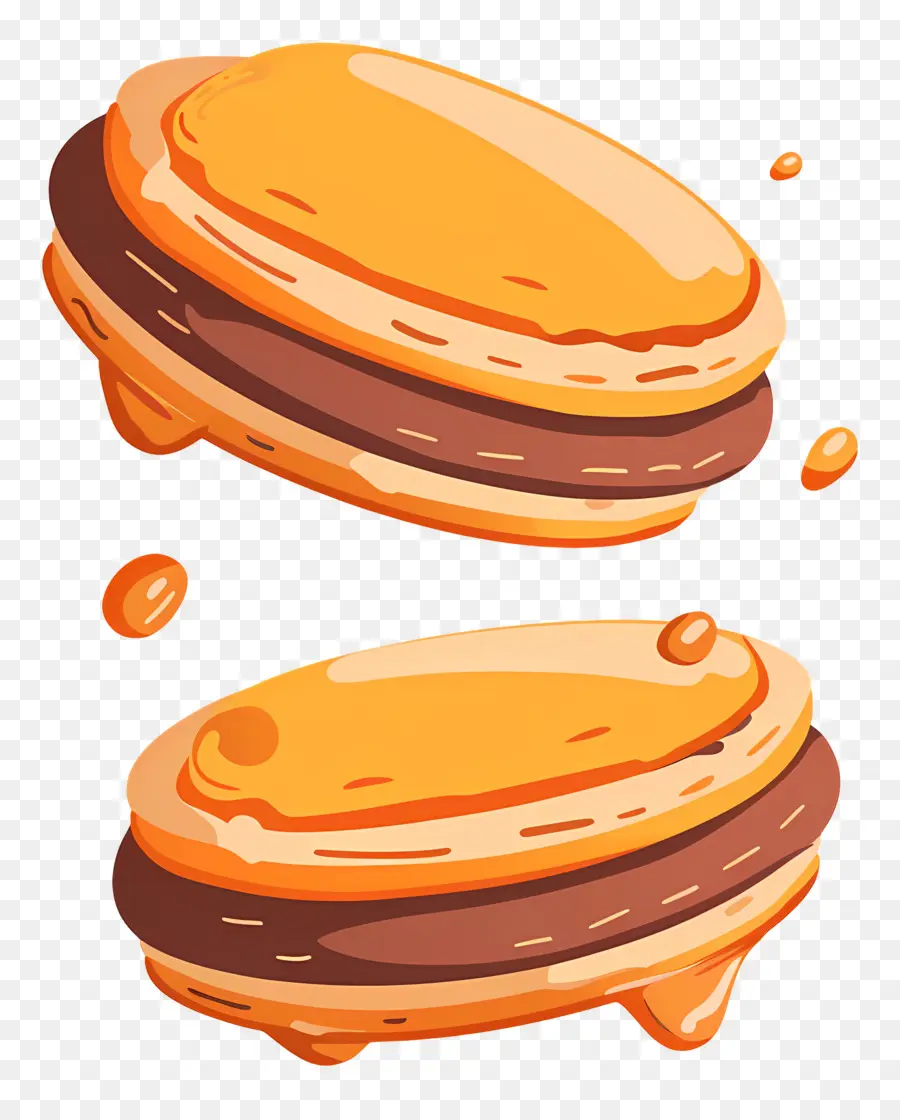 Biscuits，Macarons à L'orange PNG