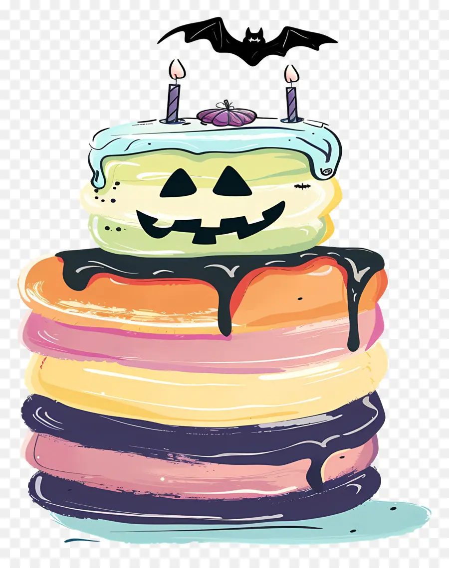 Gâteau D'halloween，Citrouille PNG