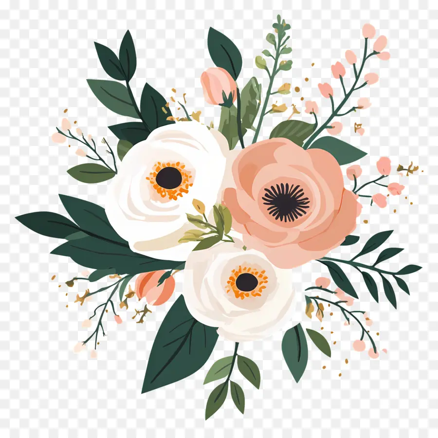 Fleurs De Mariage，Fleurs PNG