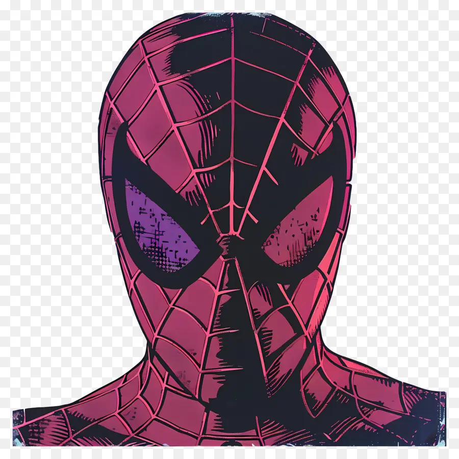 Visage De Spiderman，Masque D'araignée PNG