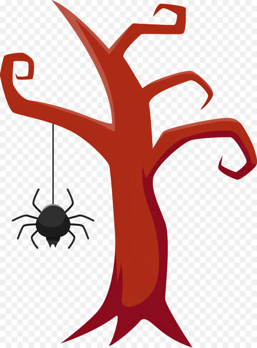 Arbre D'halloween，Arbre Effrayant PNG