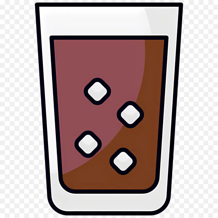 Café Froid，Verre D'eau PNG