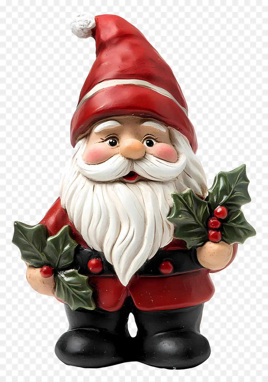 Gnome De Noël，Chapeau De Père Noël PNG