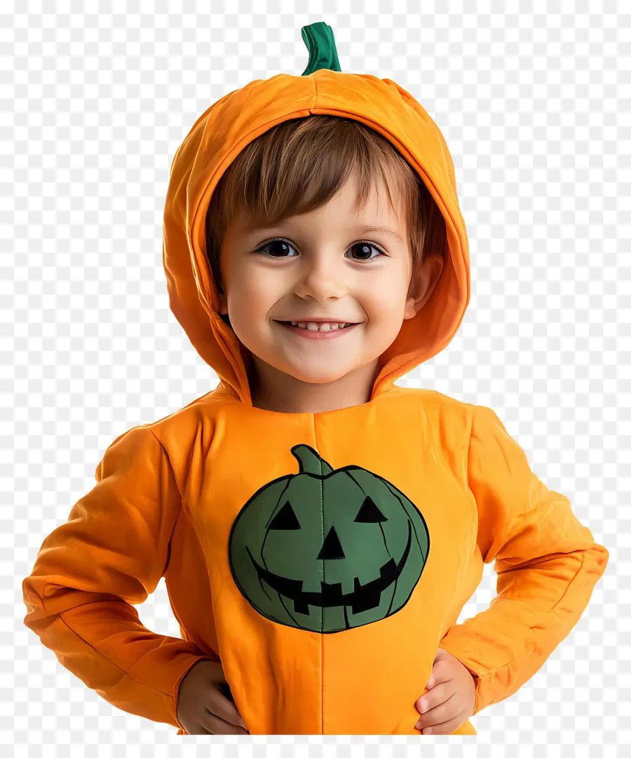 Costume D'halloween，Déguisement De Citrouille PNG