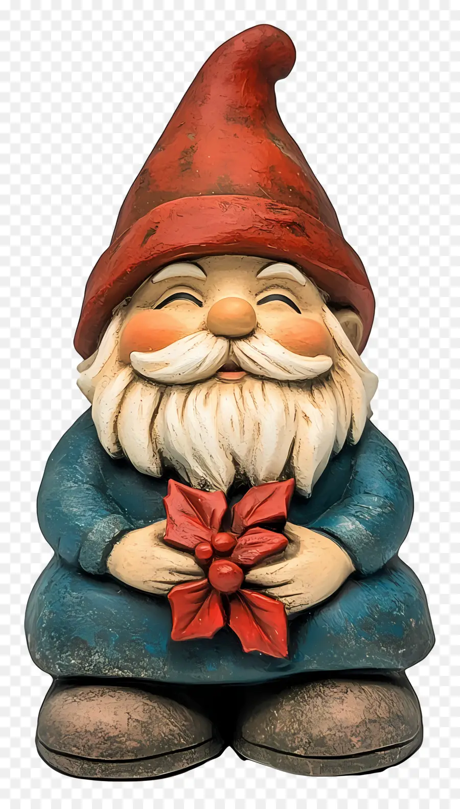 Gnome De Noël，Gnome Assis PNG