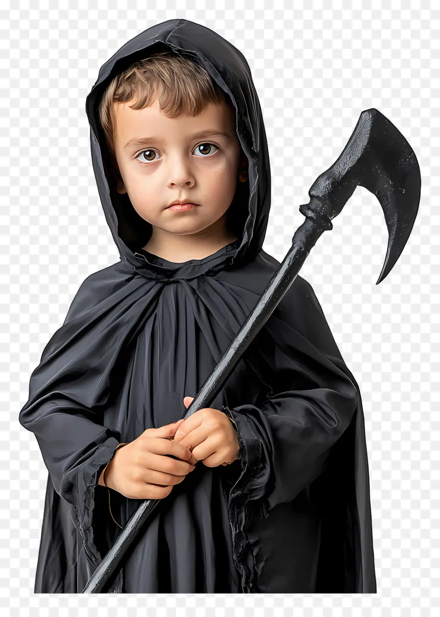 Costume D'halloween，Déguisement De La Faucheuse PNG