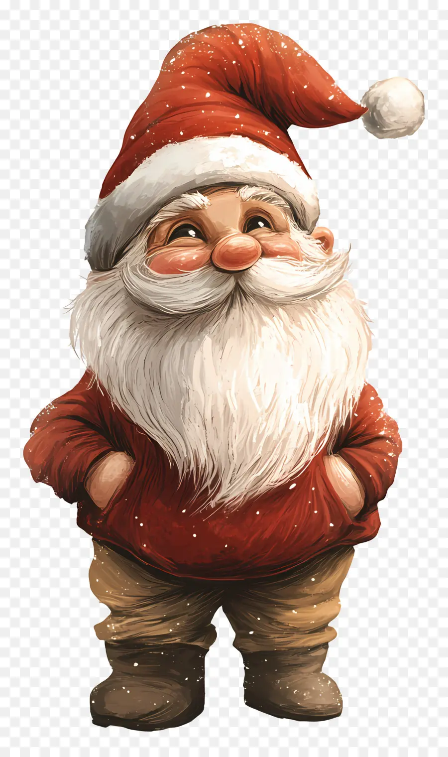 Gnome De Noël，Le Père Noël PNG