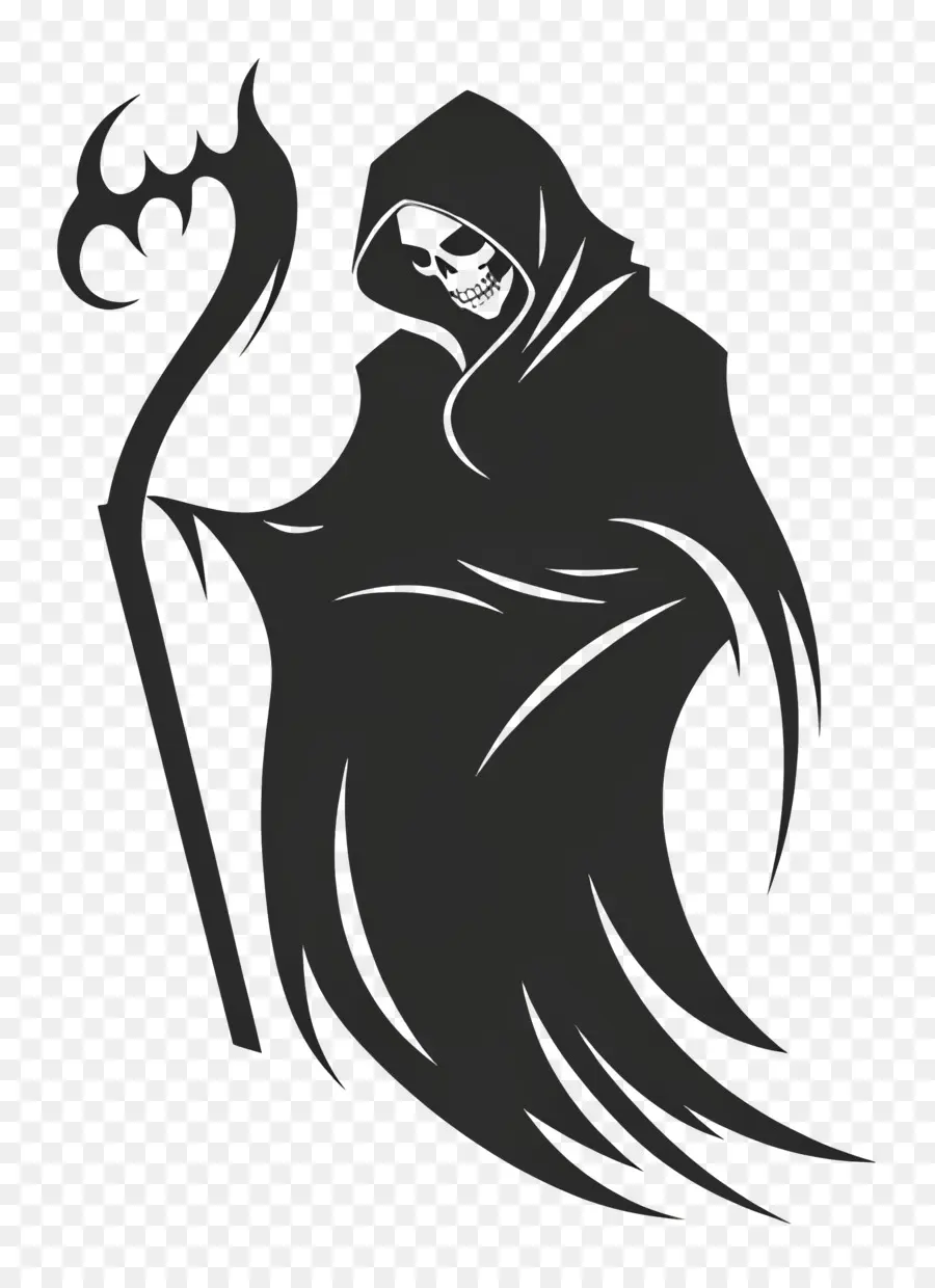 Faucheuse D'halloween，Faucheuse Avec Faux PNG