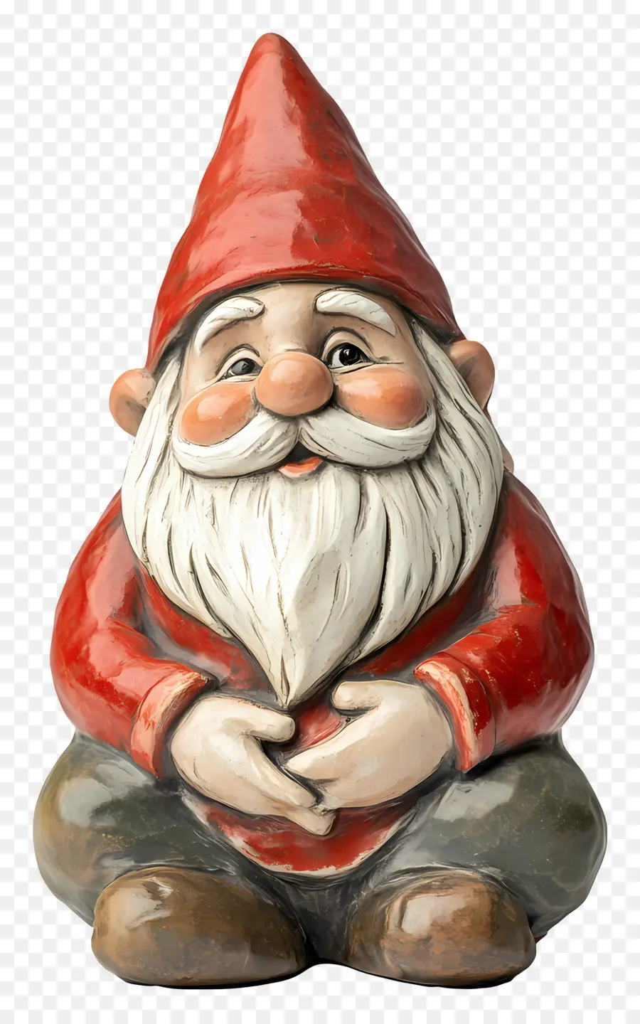 Gnome De Noël，Gnome Assis PNG