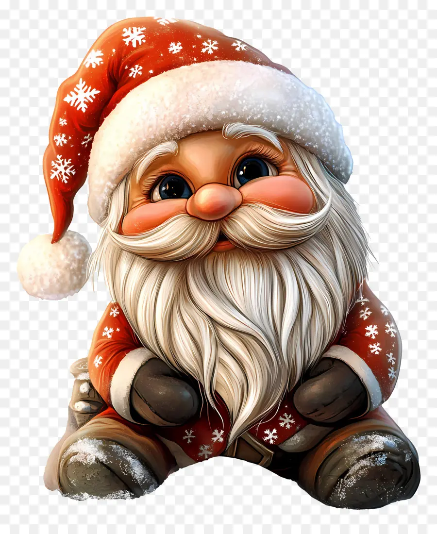 Gnome De Noël，Le Père Noël PNG