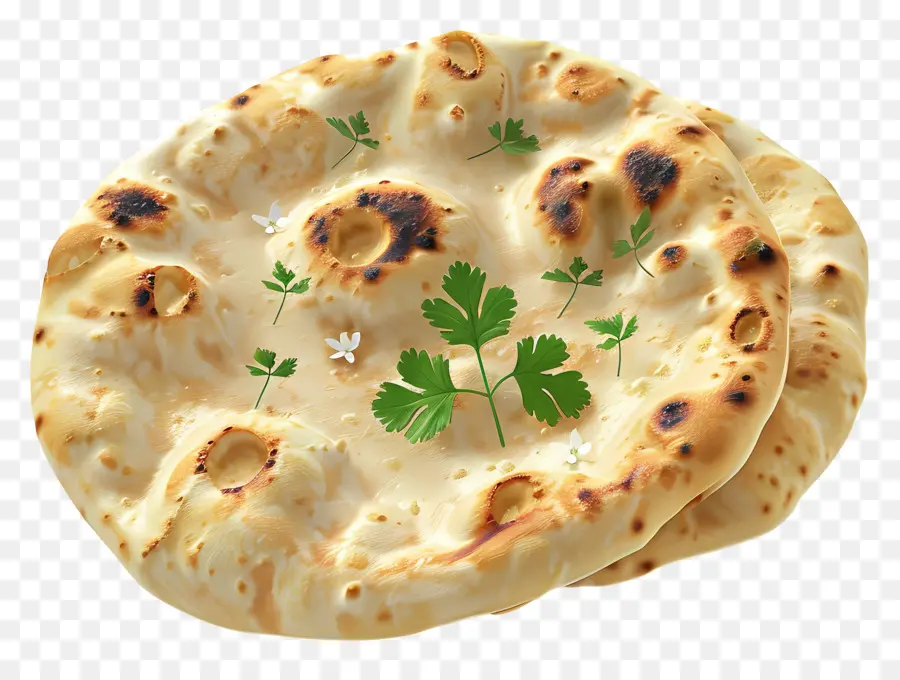 Pain Naan，Coriandre PNG